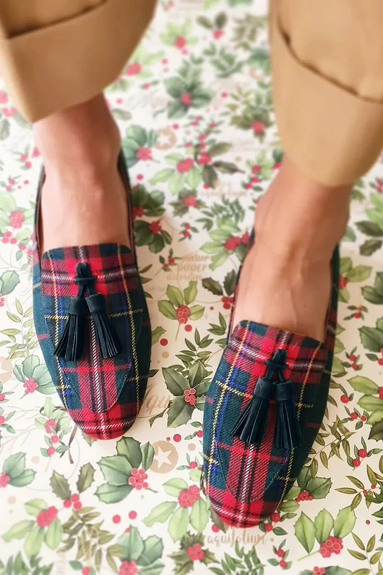 MOCASSINS SCOTTISH CHIC AVEC FRANGES