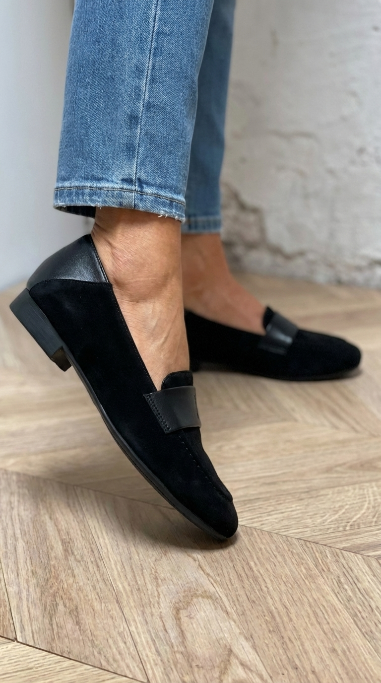 MOCASSIN CLASSIQUE AVEC BRACELET LISSE