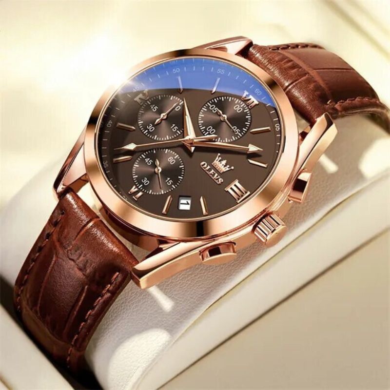 Montre Chronographe en Quartz Lumineux™ - Olsen & Olsen