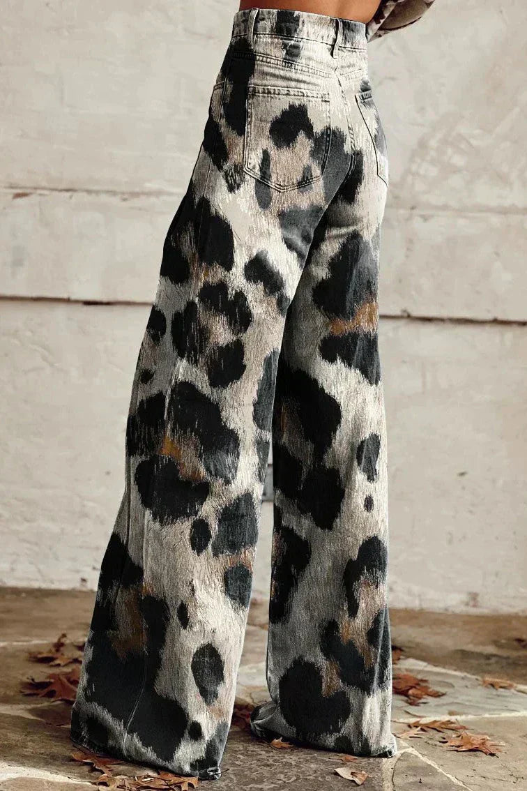 Cheetah - Pantalon Élégant Bohème