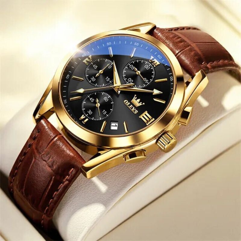 Montre Chronographe en Quartz Lumineux™ - Olsen & Olsen