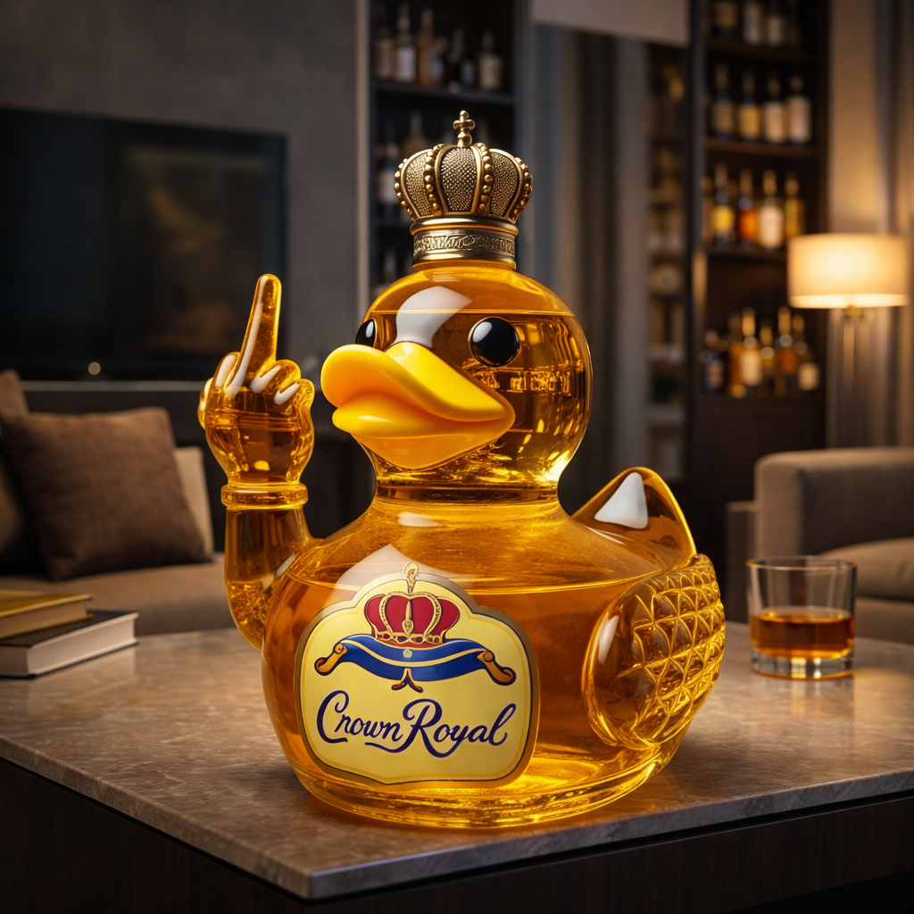 Bouteille de Whiskey - Édition Canard Rebelle