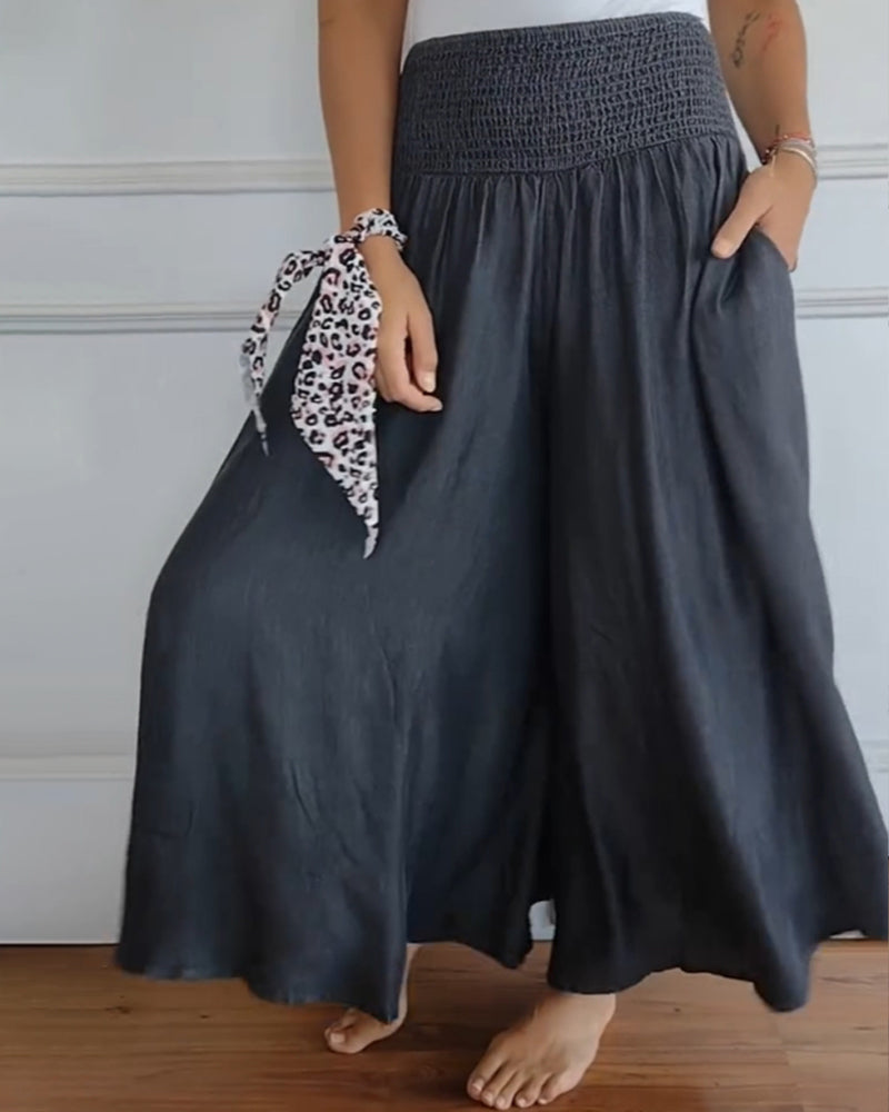 Reina - Pantalon large confortable