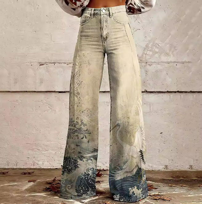 Ondata - Pantalons Bohèmes Élégants