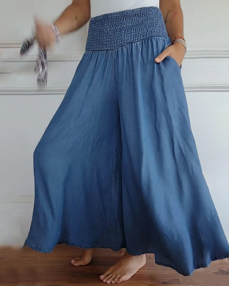 EMILIA – PANTALONS AMPLE CONFORTABLES