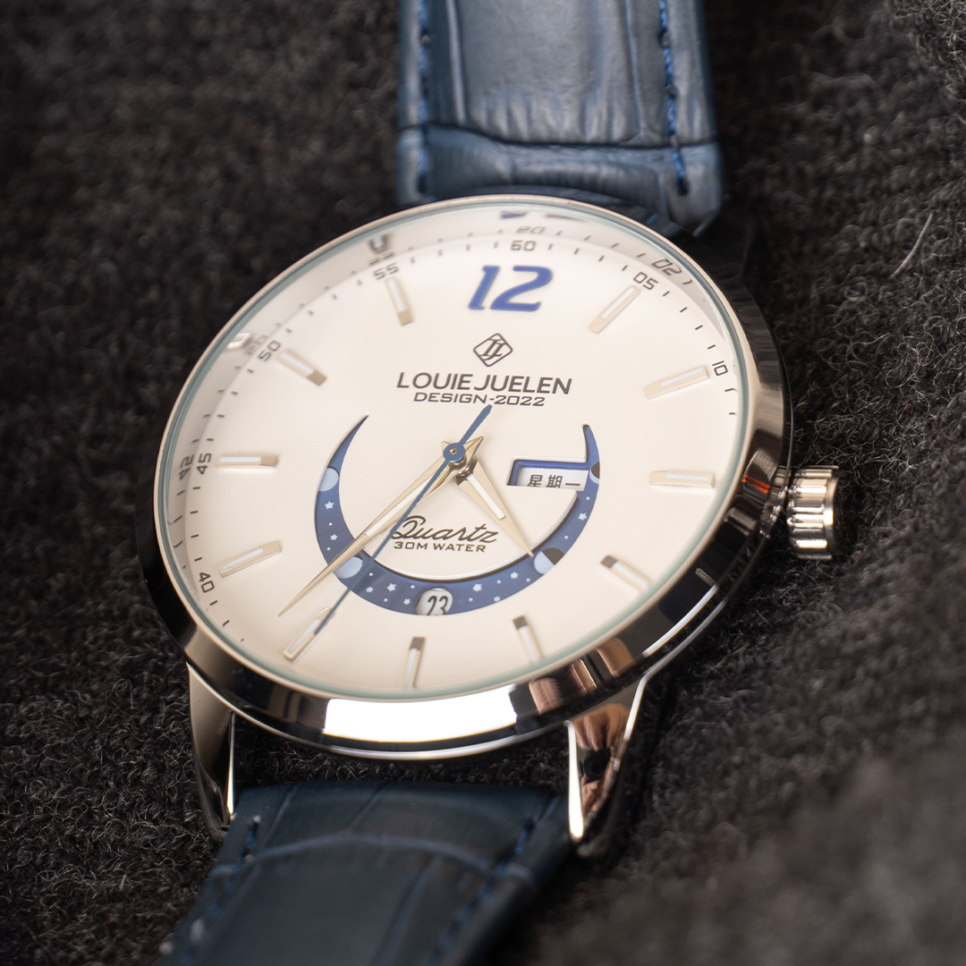 Montre Élegante Luminous Moon Phase™