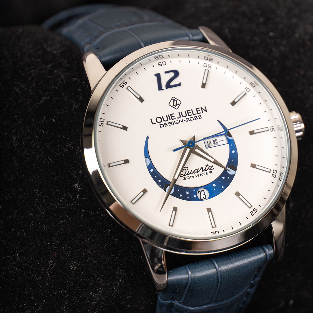 Montre Élegante Luminous Moon Phase™