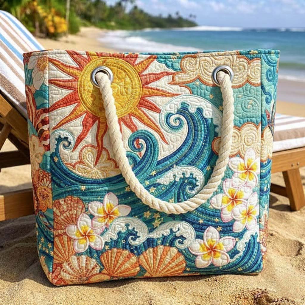 Sac de Plage Matelassé Halo Chaud