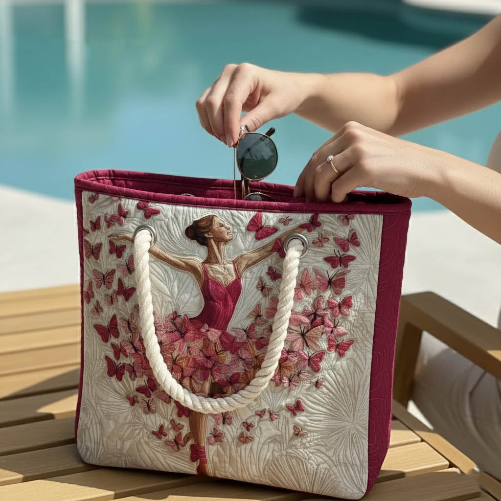 Sac de Plage Matelassé Ballerina