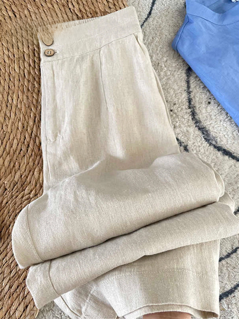 Maia | Linen Trousers Edition – Limited Edition