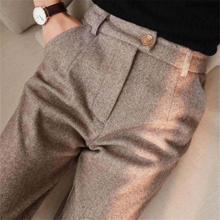 Lea | Pantalon Plissé Femme