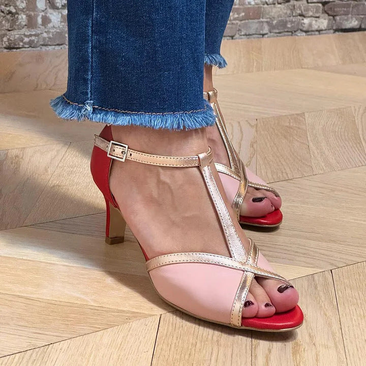 SANDAL ÉLÉGANT AVEC BRACELET EN T