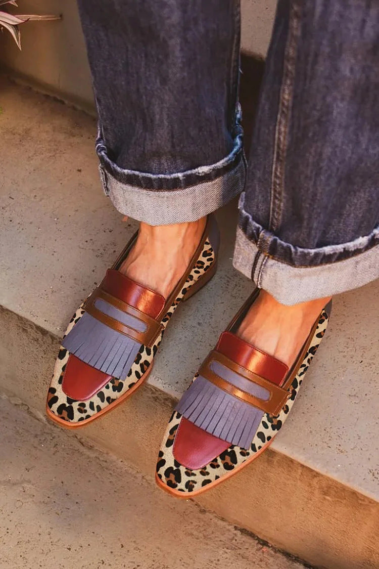 MOCASSIN MULTI-DÉTAIL GLAMOUR AVEC FRANGES
