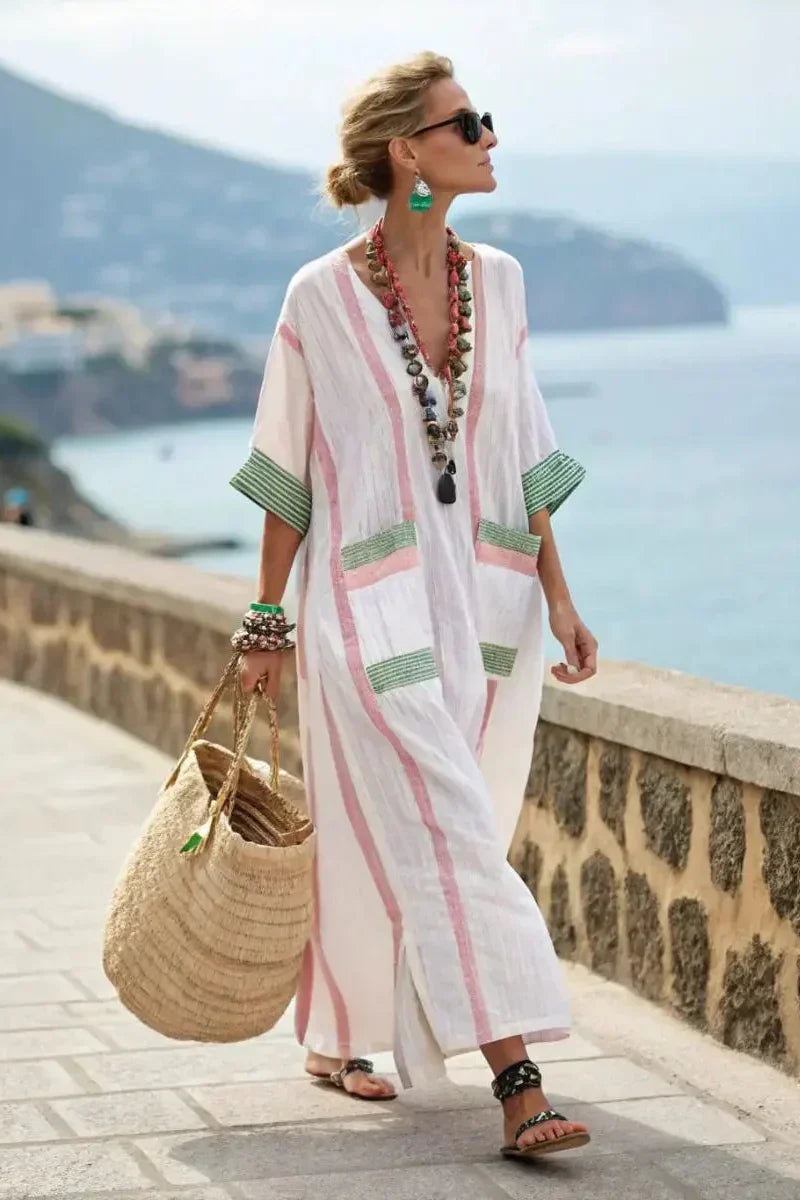 Allegra – Boho Summer Maxi Dress