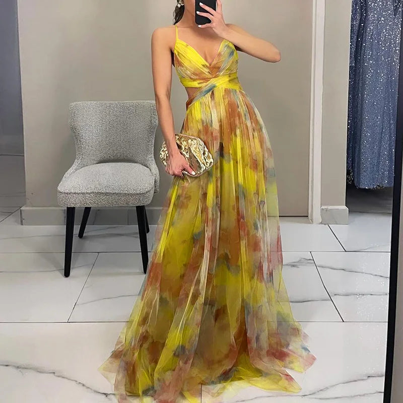 Giselle™ | Robe Maxi Florale Charmante