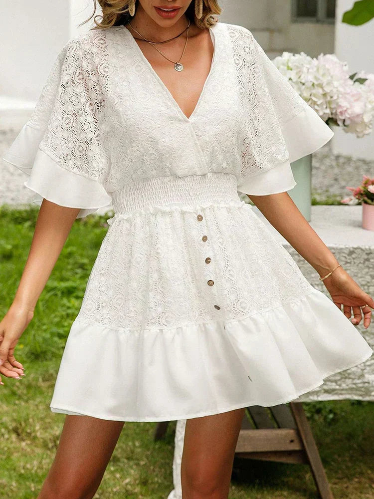 Carla – Boho Lace Dress