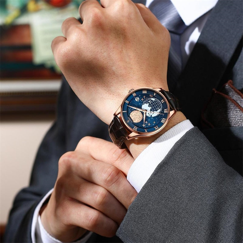 FORRETNINGSURE™ Montre en Quartz par Olsen & Olsen™