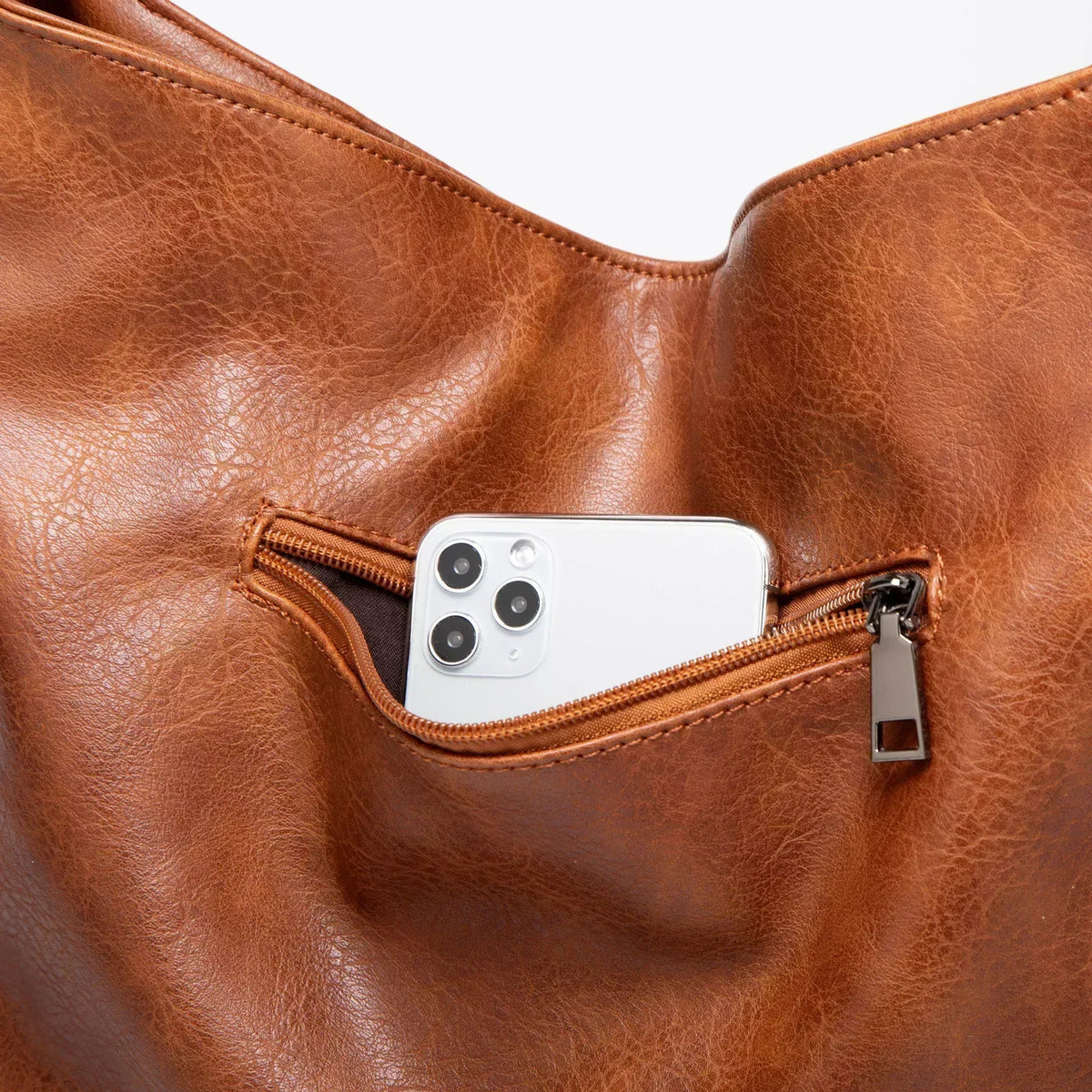 Priscilla - Sac en Cuir Vegan Vintage