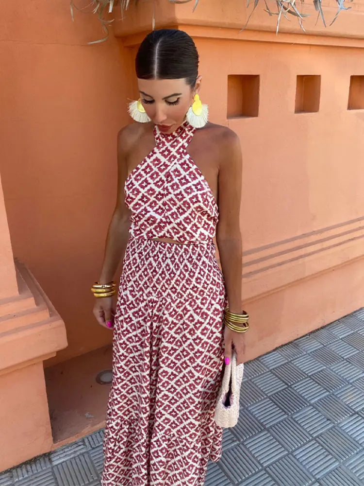 Mickay™ | Robe Midi Chic pour Femmes avec Design Off-the-Shoulder