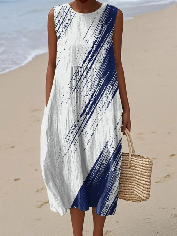 Elena - Robe Midi Quotidienne