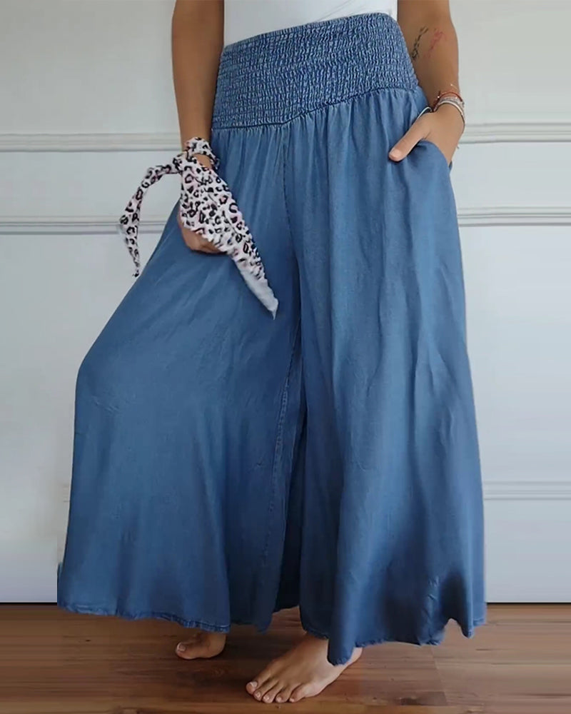 Reina - Pantalon large confortable