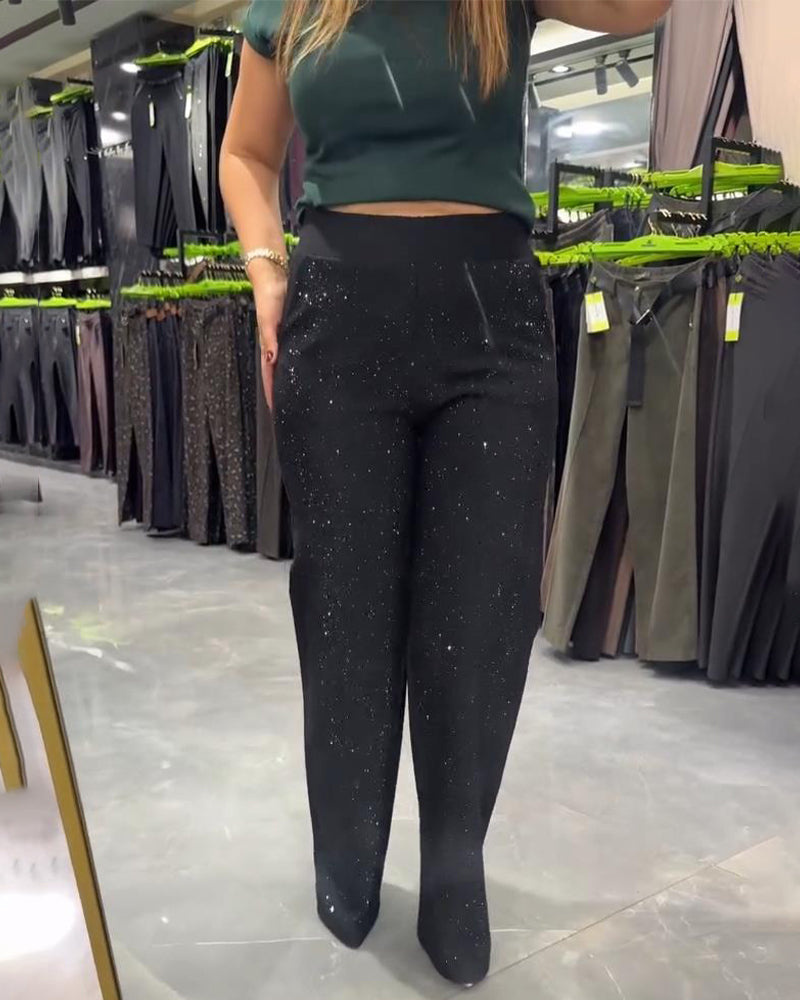 Pantalons Large Tendance et Décontractés