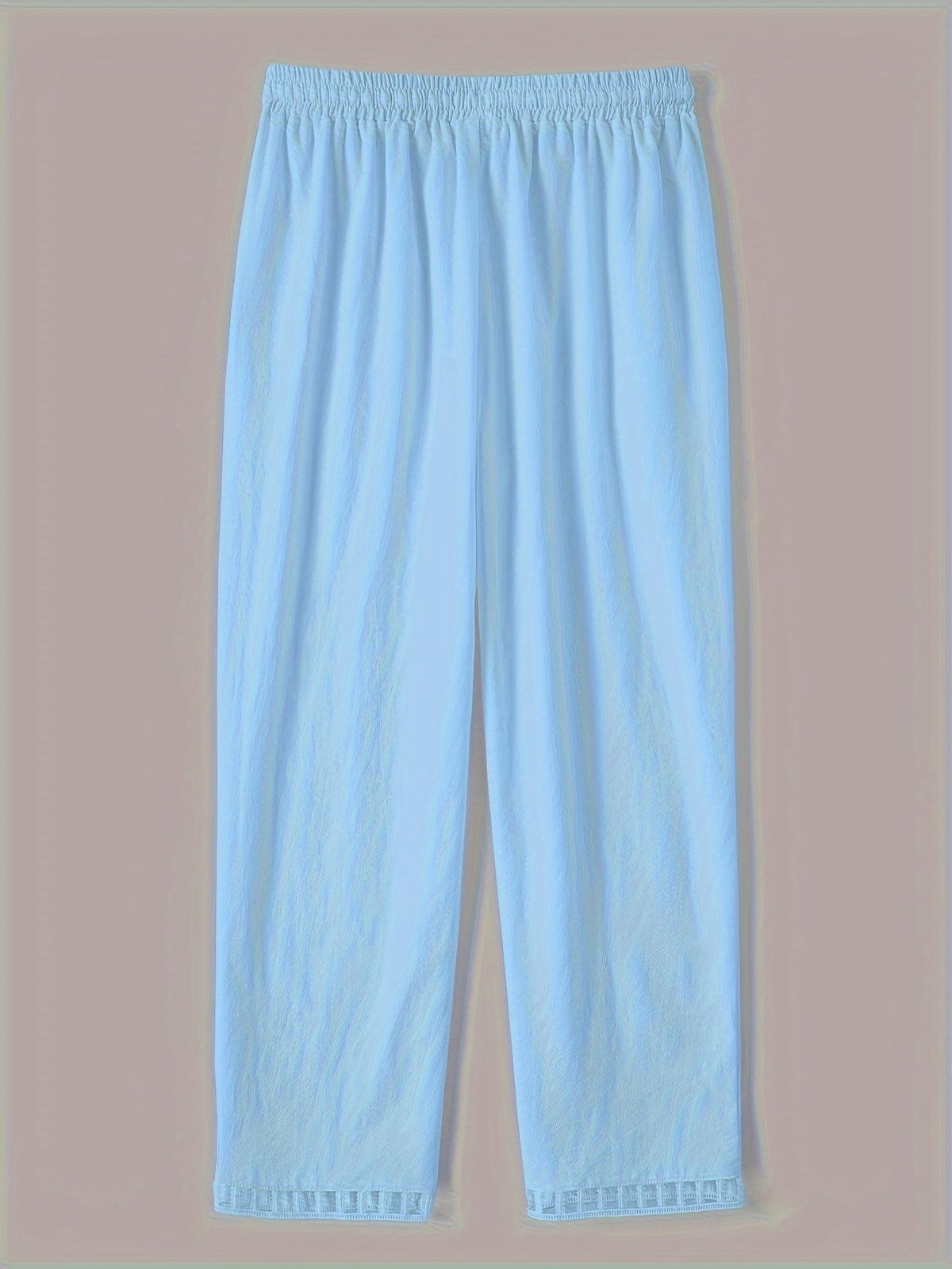 Wren – Pantalons Croppés Détente avec Bord Contrasté