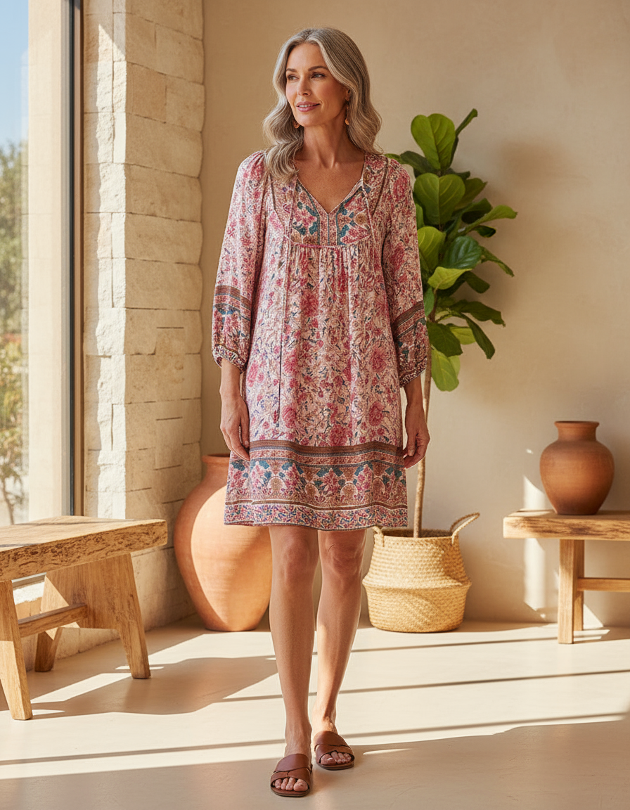 Beatrice – Boho Tunic Dress