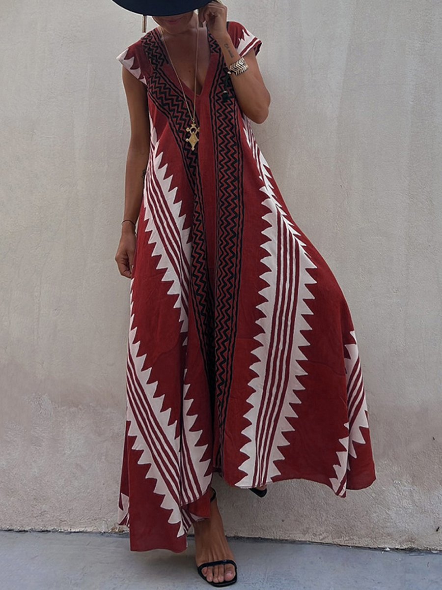 Boho™ | Sleeveless V Dress