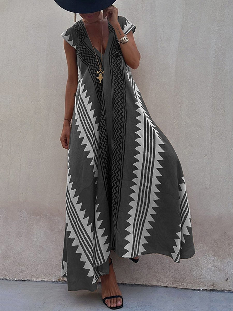 Boho™ | Sleeveless V Dress