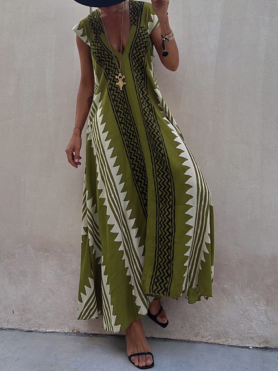 Boho™ | Sleeveless V Dress