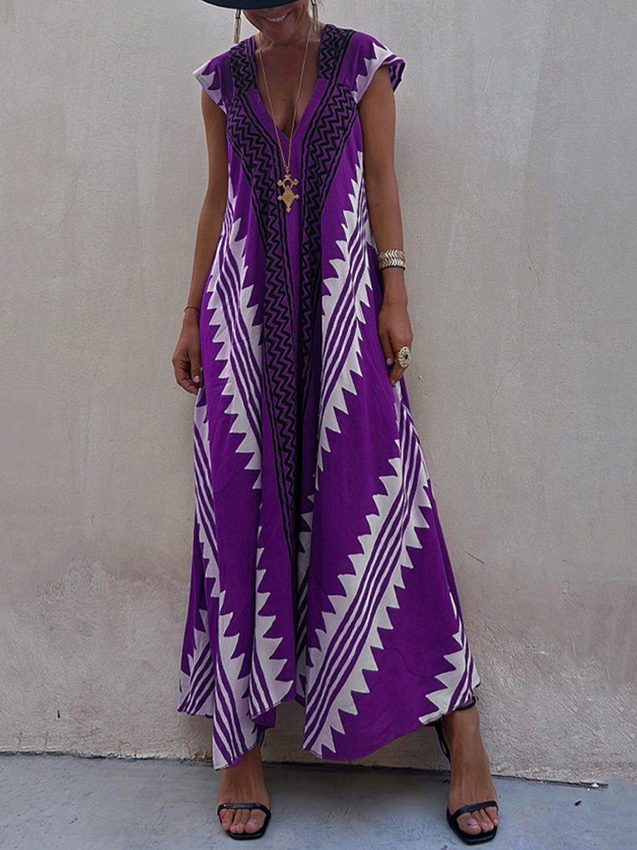 Boho™ | Sleeveless V Dress