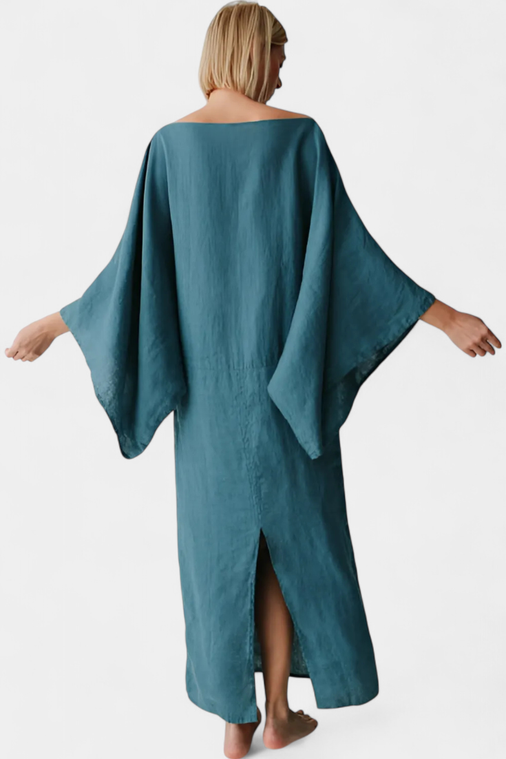 Kamilia - Kimono Dress with Belt