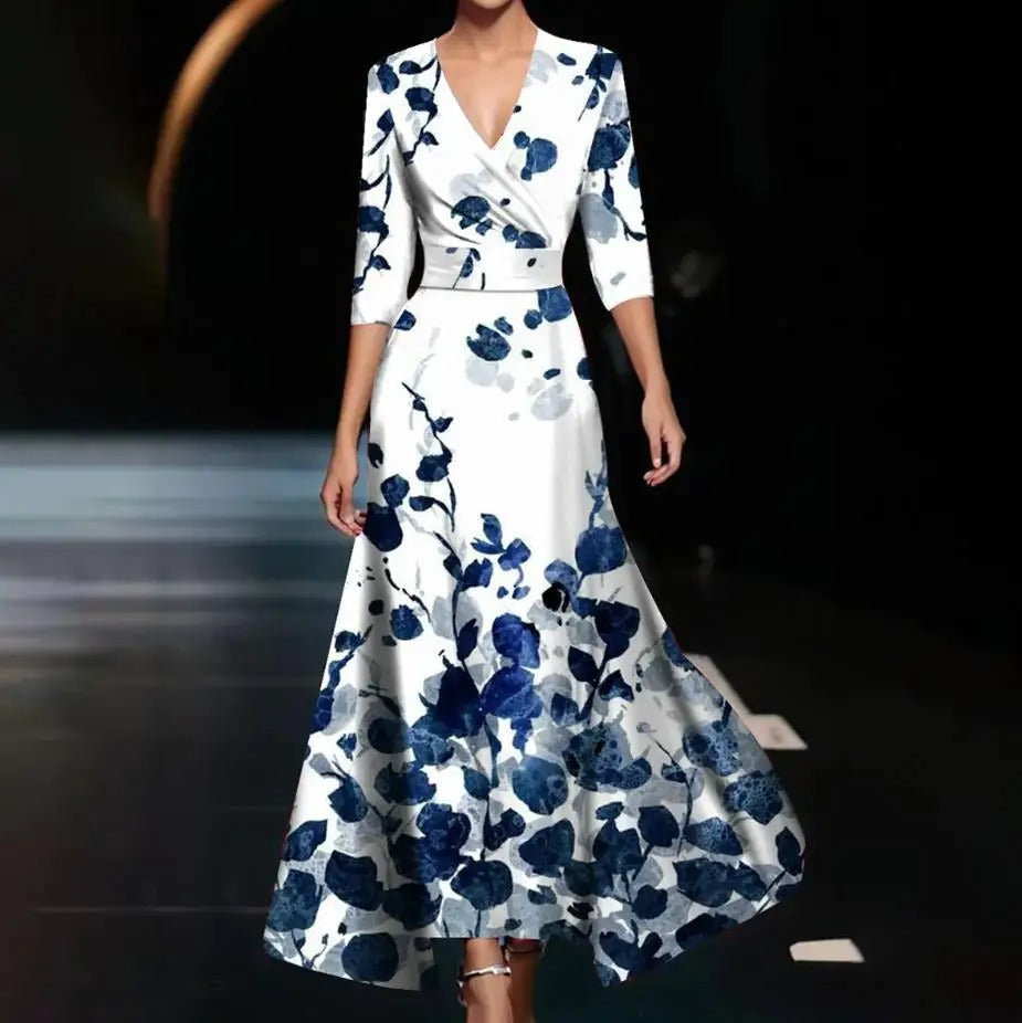 Ysa | Robe Chic avec Imprimé Floral