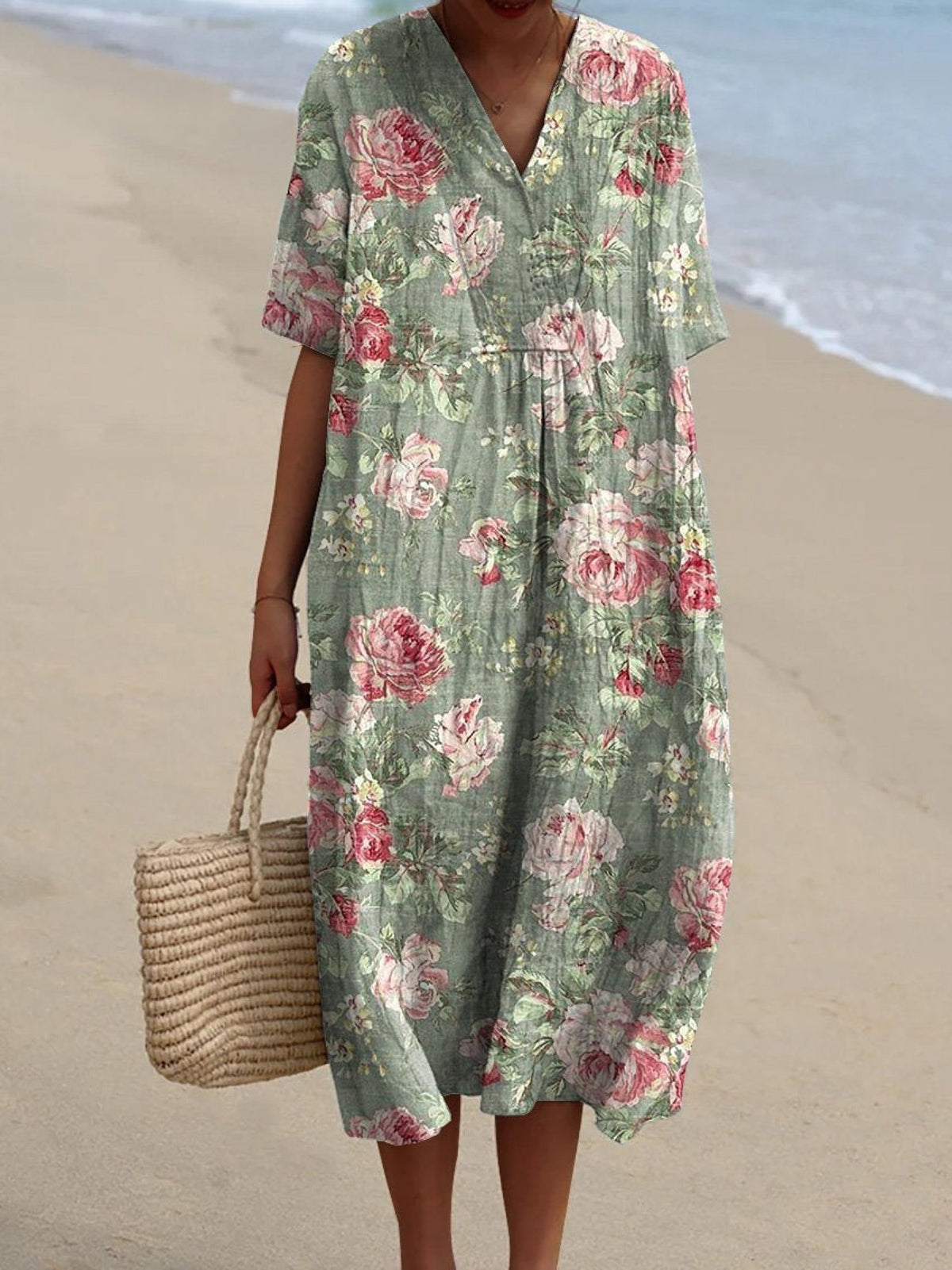 Lina | Robe Florale Vintage