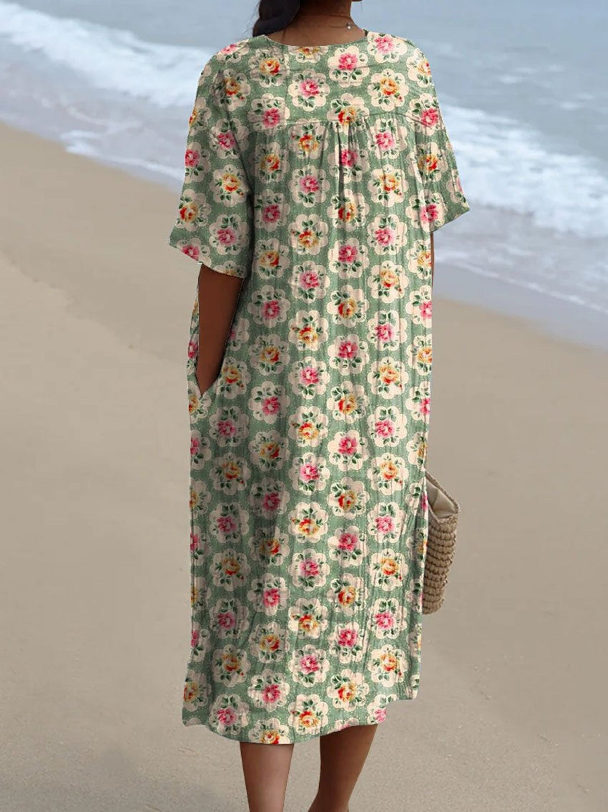Femke | Robe Florale Vintage - Édition Limitée