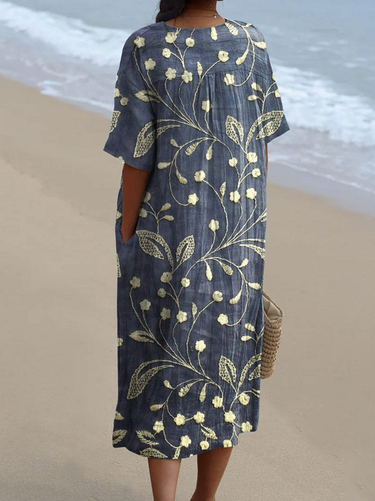 Lieke | Robe Florale Vintage – Édition Limitée