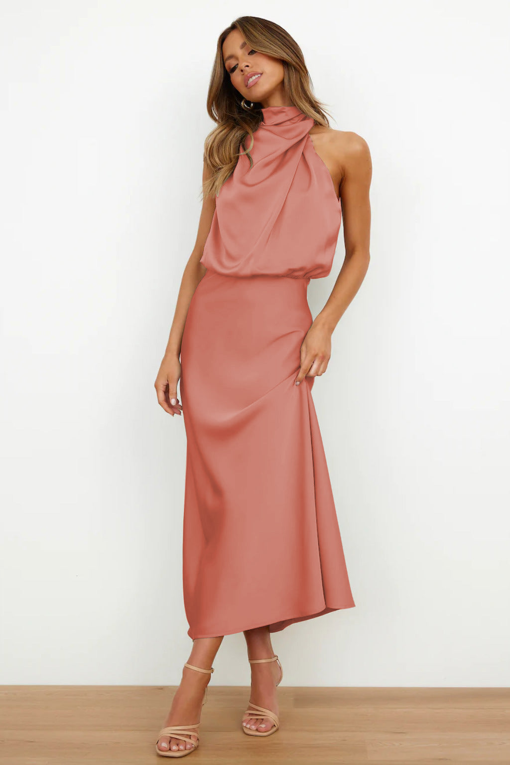 Juna™ | Elegant Satin Dress