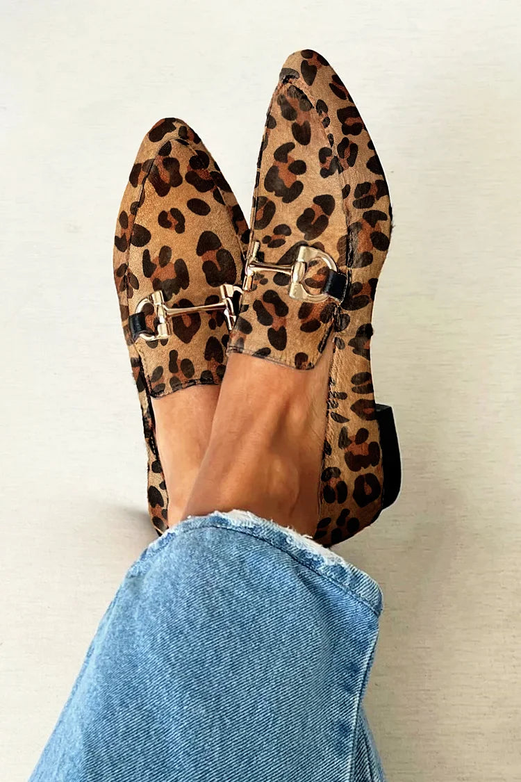 MOCASSINS AVEC DÉTAIL MÉTALLIQUE