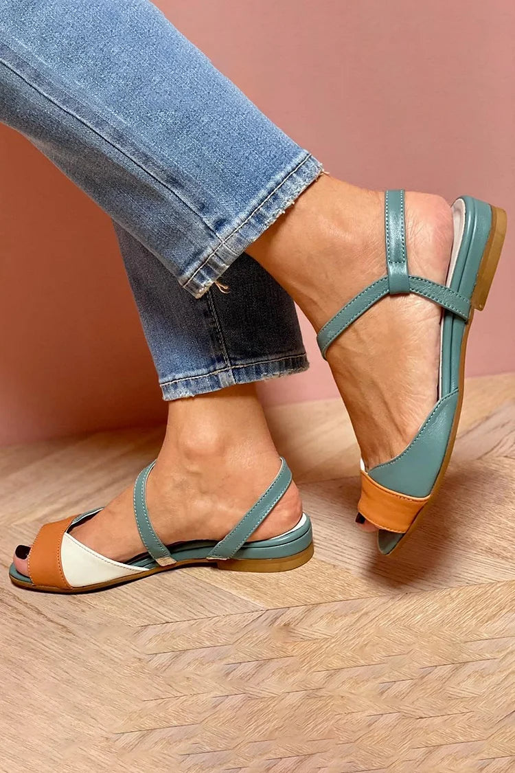 SANDALIES COLOR BLOCK