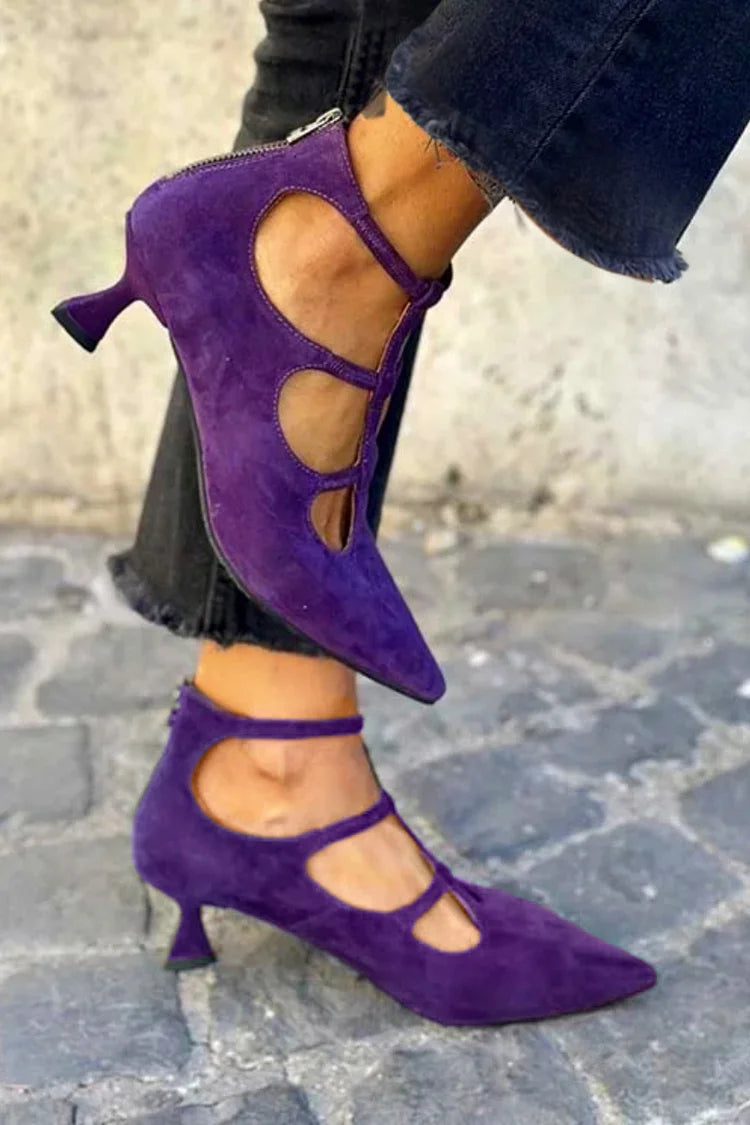 CHAUSSURES VINTAGE À TALON MINI