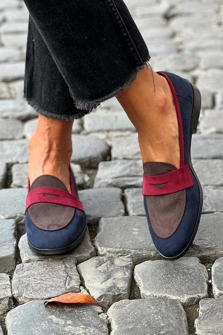 MOCASSINS CASUAL TRICOLORE