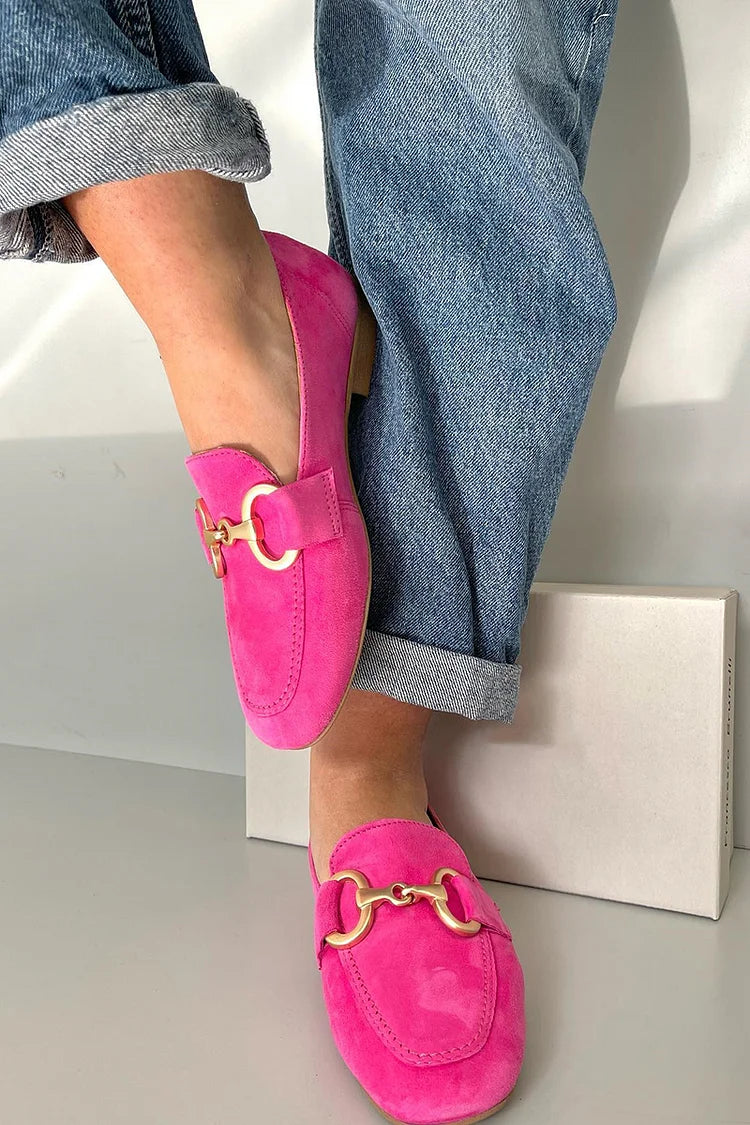 MOCASSINS ÉLÉGANTS AVEC DÉTAILS MÉTALLIQUES
