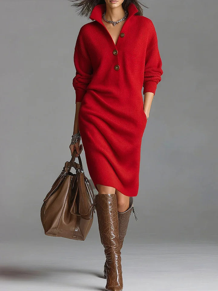 Janice | Robe Pull Élégante