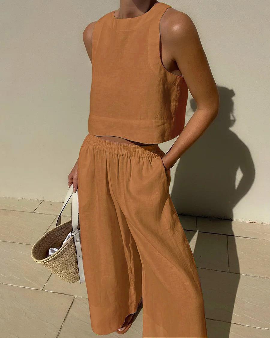 Isola™ | Two-Piece Sleeveless Set