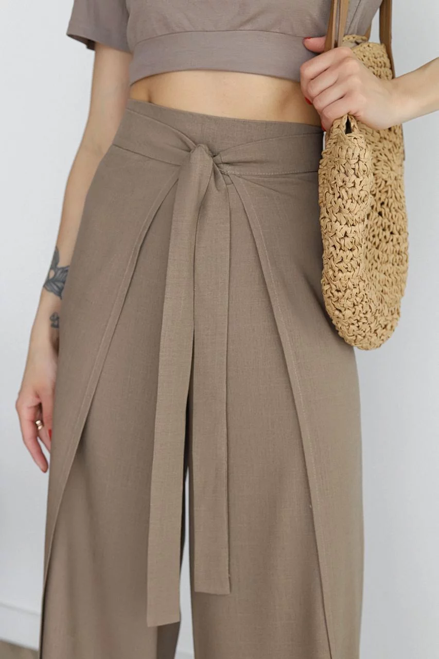 Maelis - Pantalon Large en Lin