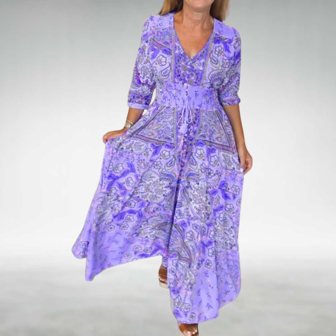 Amara – Boho Maxi Dress