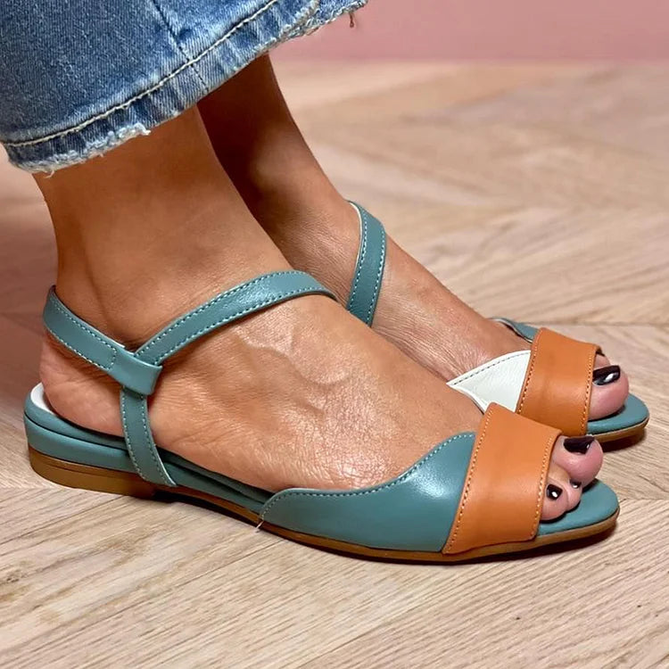 SANDALIES COLOR BLOCK