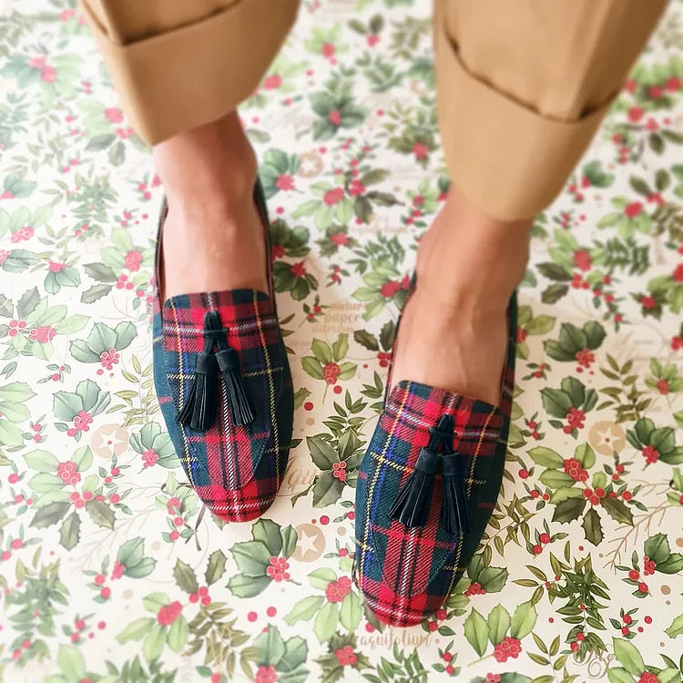 MOCASSINS SCOTTISH CHIC AVEC FRANGES