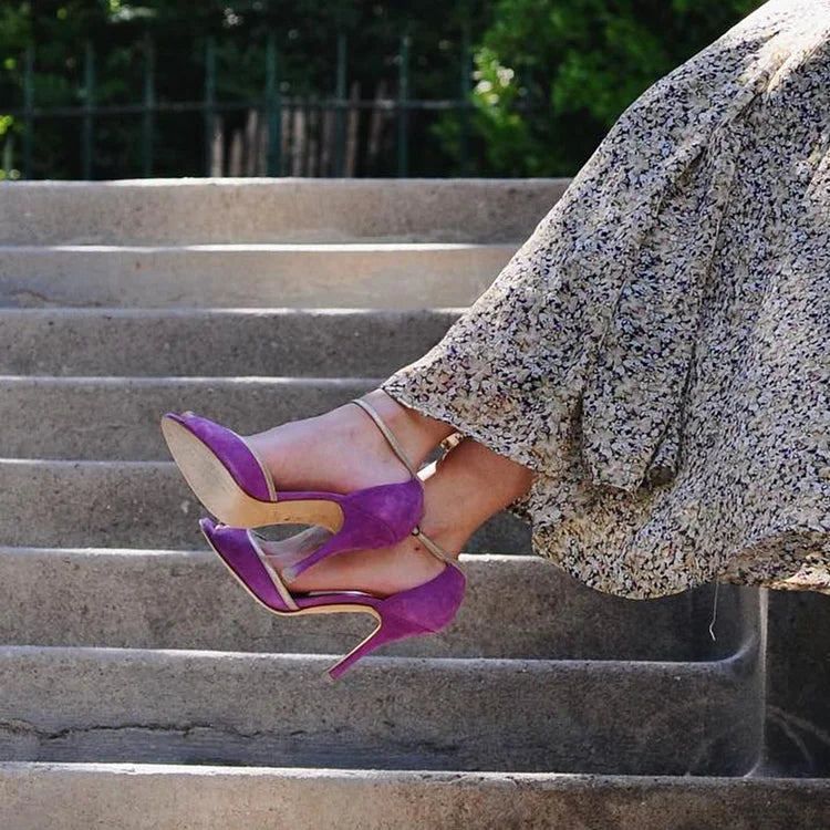 SANDALS À TALONS HAUTS